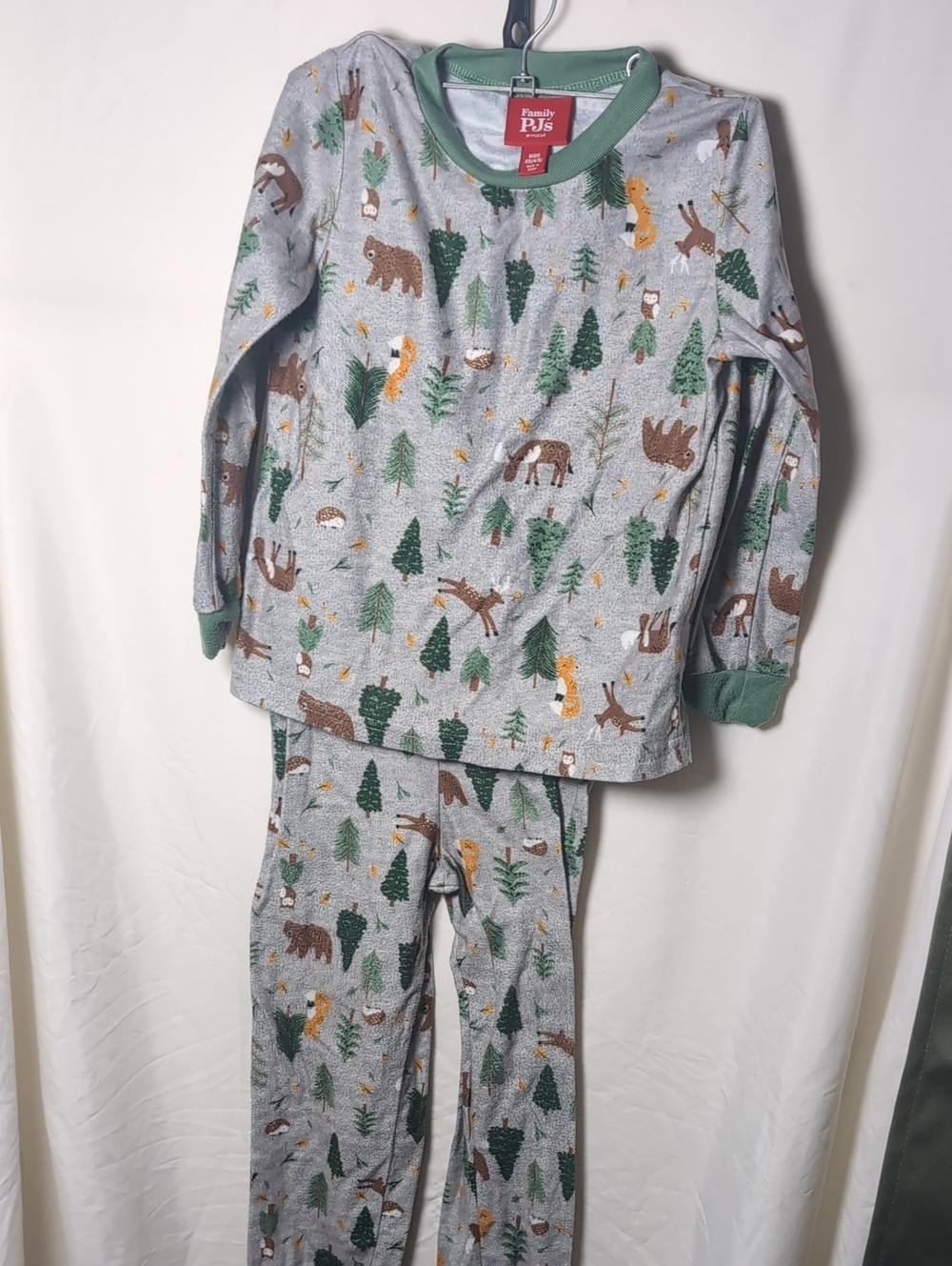 4/5T Forest Animals Pajamas Set